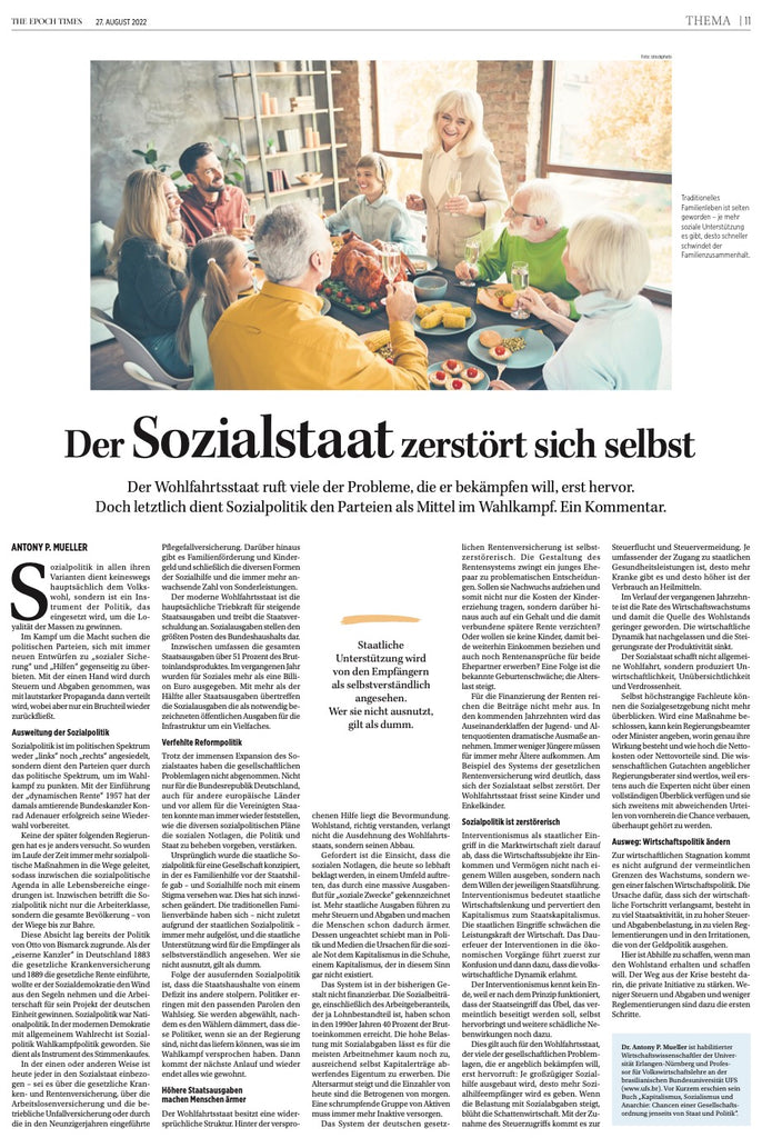 Epoch Times Wochenzeitung –  59. Ausgabe