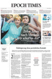 Epoch Times Wochenzeitung – 209. Ausgabe