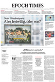 Epoch Times Wochenzeitung – 216. Ausgabe