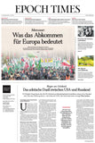 EPOCH TIMES Wochenzeitung Nr. 238(E-Paper)