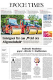 EPOCH TIMES Wochenzeitung Nr. 156 (E-Paper)