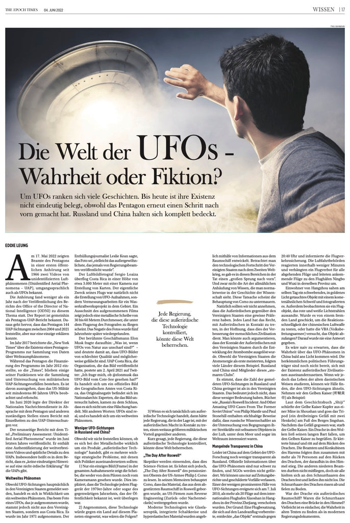 Epoch Times Wochenzeitung –  47. Ausgabe
